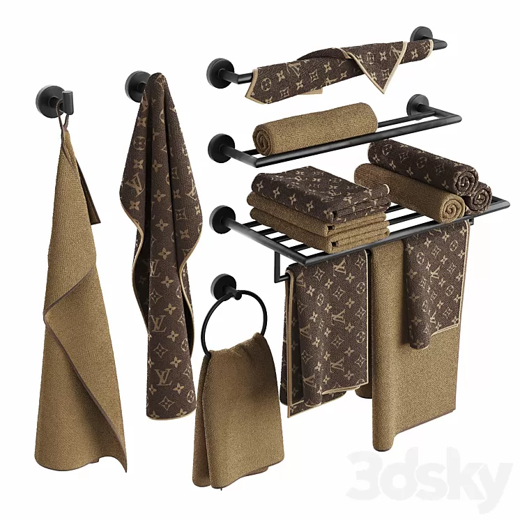 Towel 03 3D Model Free