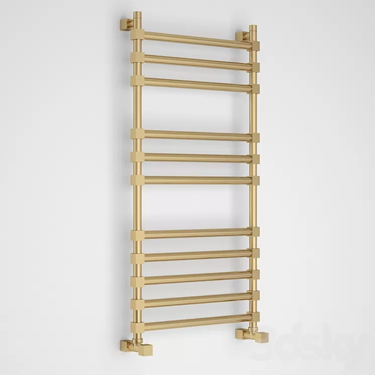 Towel dryer Margaroli Sole (464-11-TQ) 3D Model