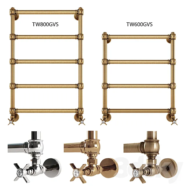 Towel dryer Tiffany World (Italy) 3DModel