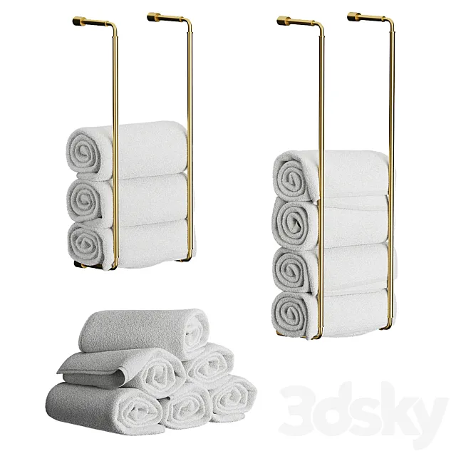 Towel holder 3D Model