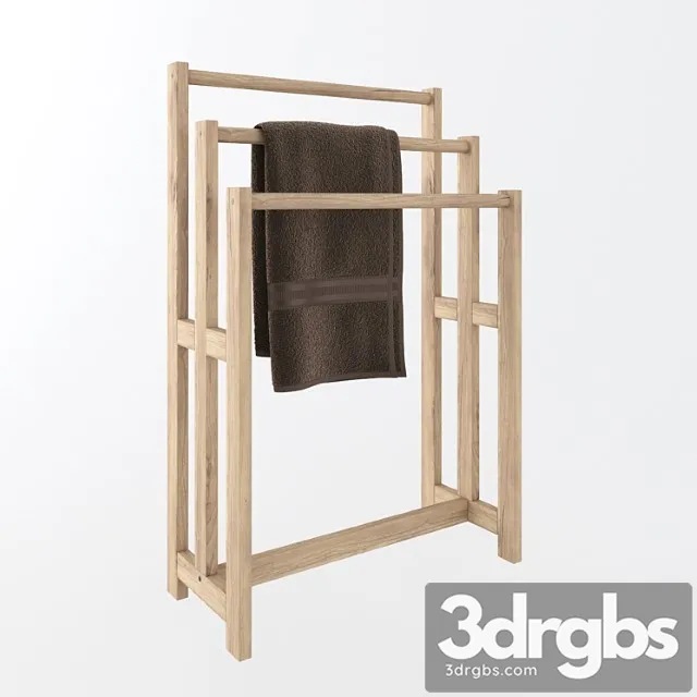 Towell Holder 3D Model Free