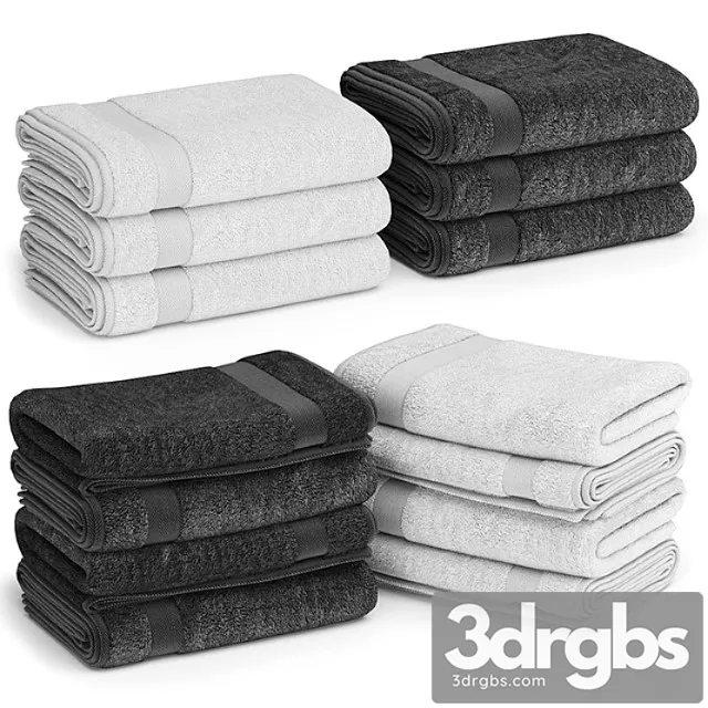 Towels 02 3D Model Free