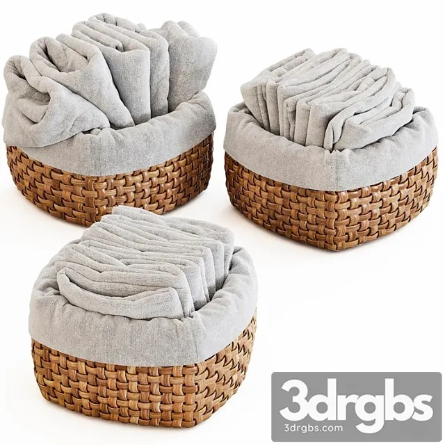 Towels 06 3D Model Free