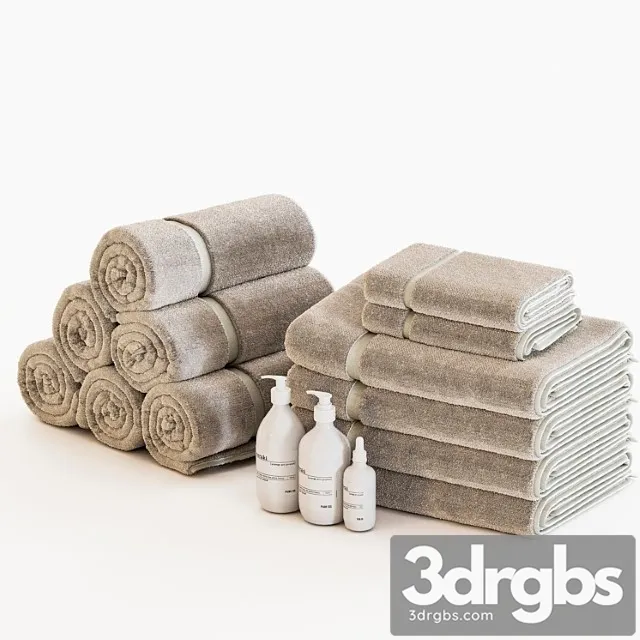 Towels 08 3D Model Free
