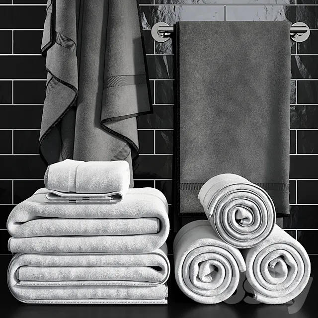 Towels 1 3D Model