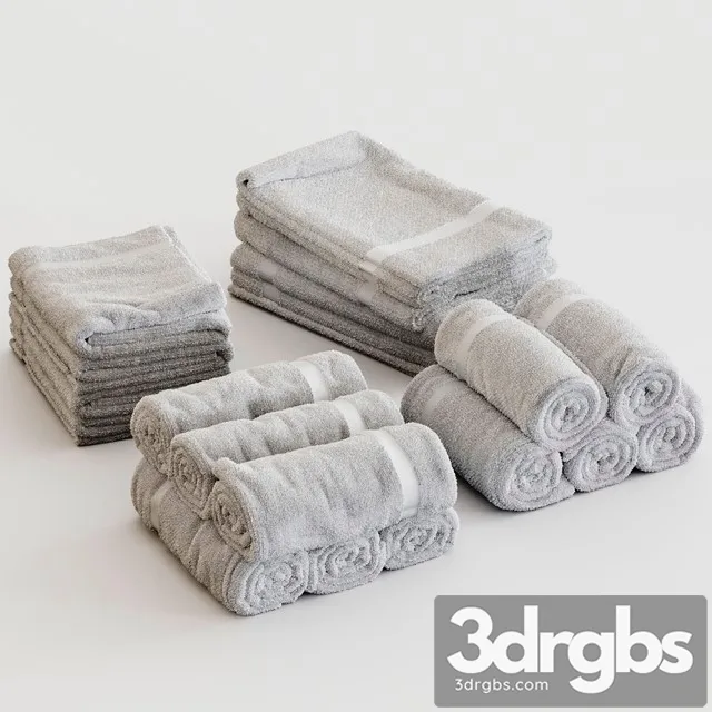 Towels 11 3D Model Free