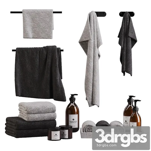 Towels 12 3D Model Free