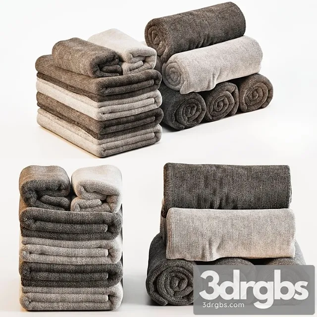 Towels 16 3D Model Free