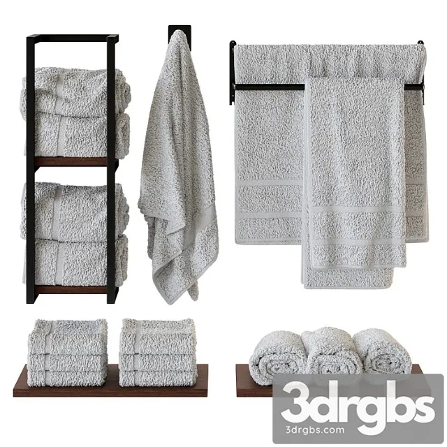 Towels 2 3D Model Free