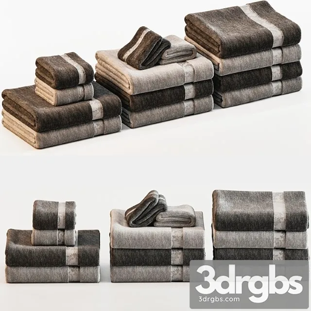 Towels 21 3D Model Free