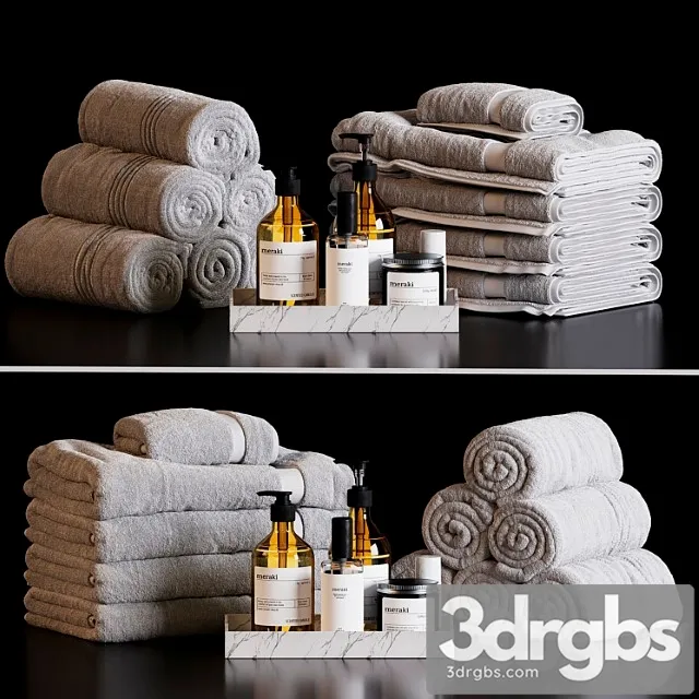 Towels 27 3D Model Free