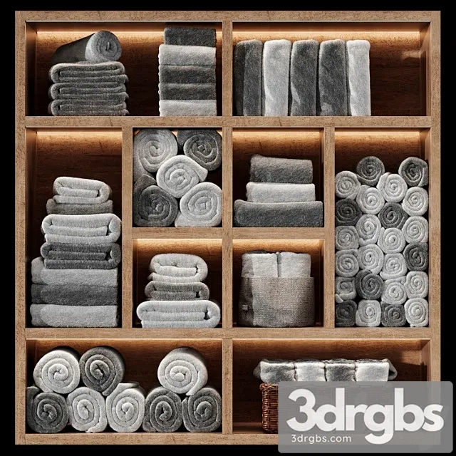 Towels 28 3D Model Free