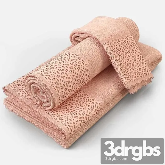 Towels M21 3D Model Free