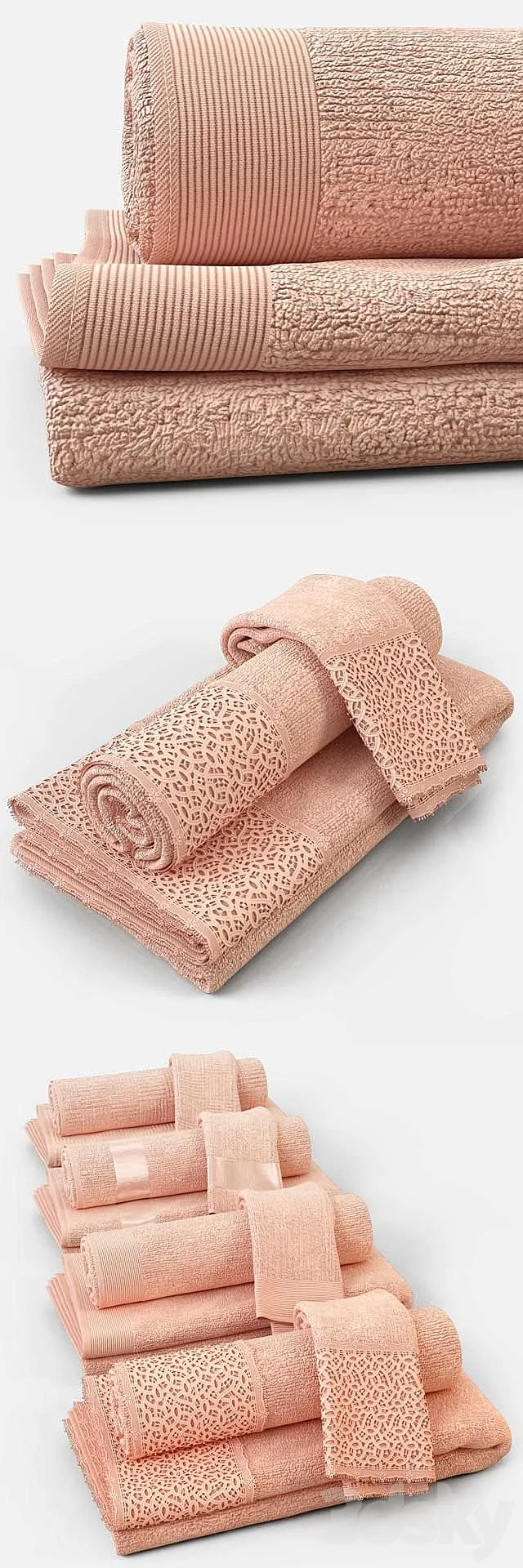 Towels m21 3DModel