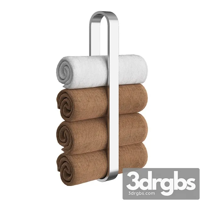Towels Rolls 3D Model Free