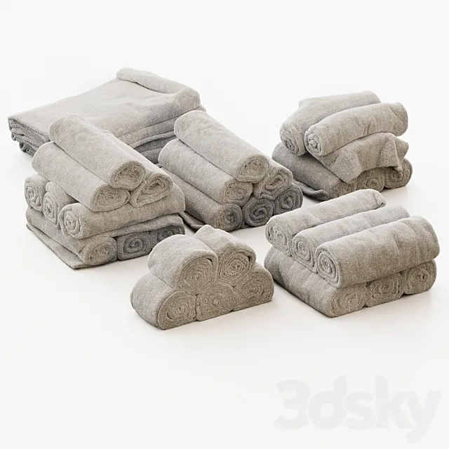 Towels_01 3DModel