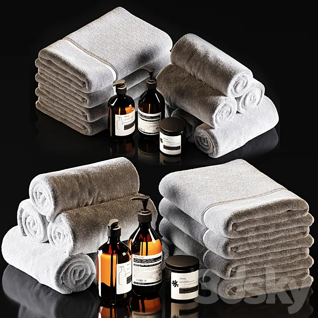 Towels_25 3DModel