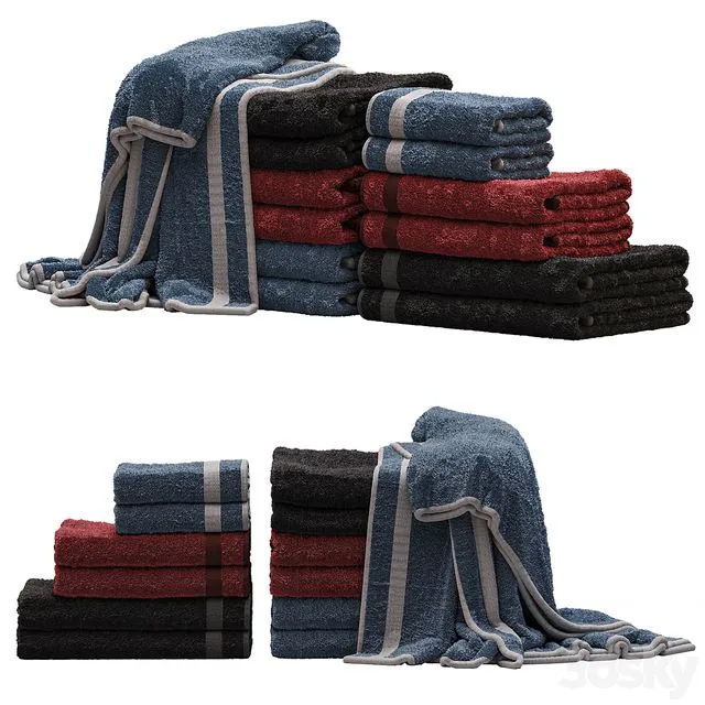 Towels_3 3D Model