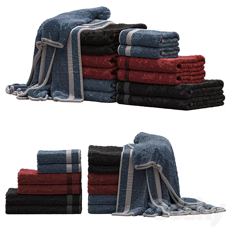 Towels_3 3D Model