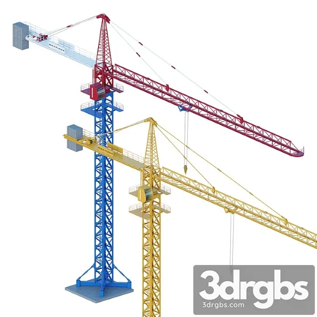 Tower Crane 3D Model Free