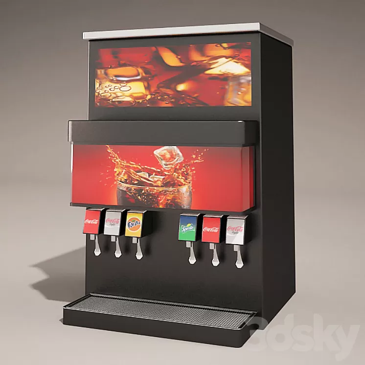 Tower drinks 3D Model