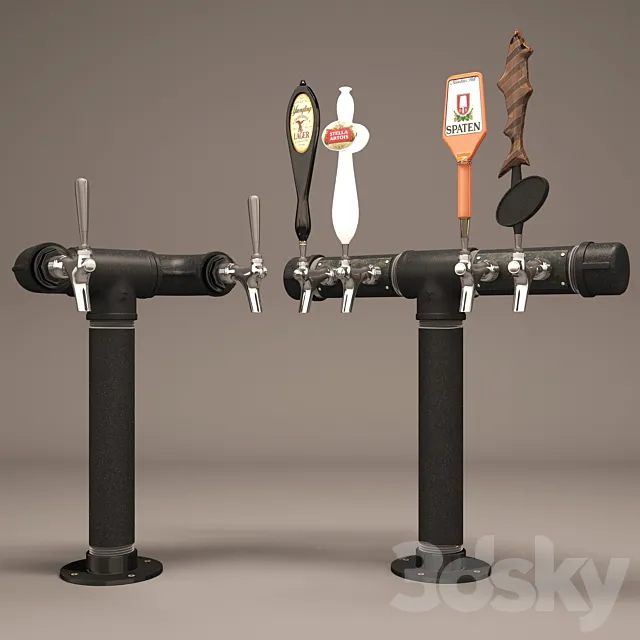 Tower Pub _ Beer tower 3D Model