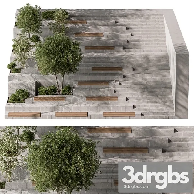 Town Landscape Urban Environment 63 3D Model Free