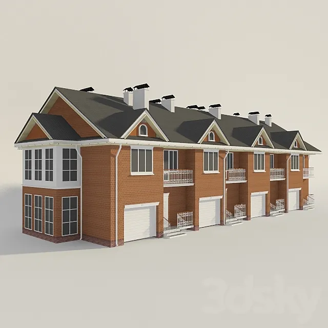 Townhouse 3DModel