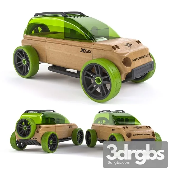 Toy Automoblox X9x Auto Toys 3D Model Free