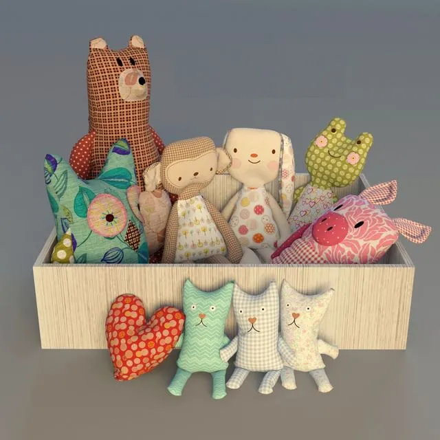 Toy Box 3 3D Model