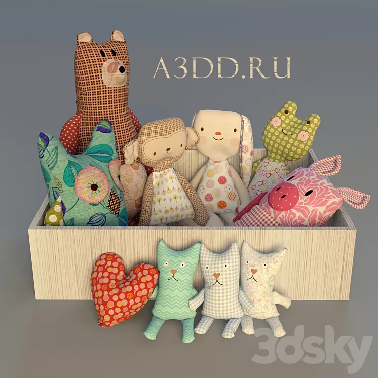Toy Box 3 3D Model