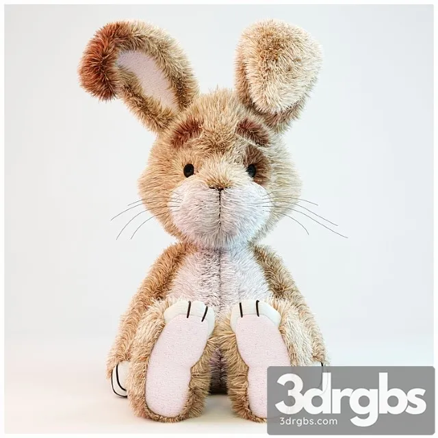 Toy Bunny 3D Model Free