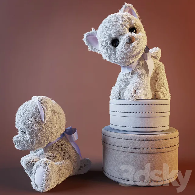 Toy dog 3DModel