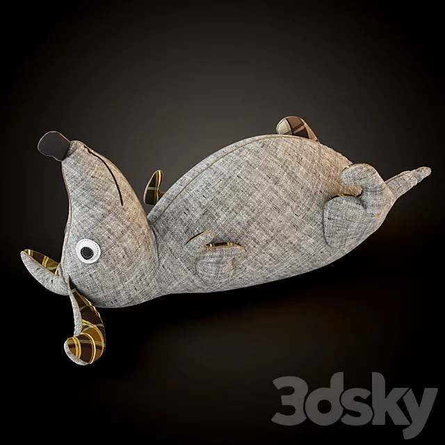 Toy dog ??lounger 3DModel