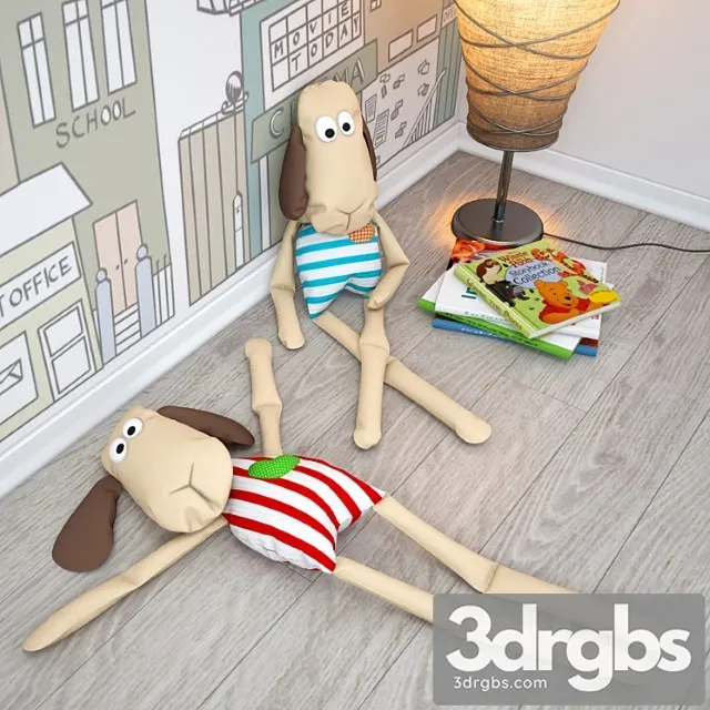 Toy Dolly the Sheep 3D Model Free