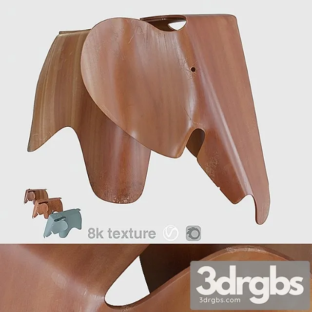 Toy Eames Elephant 3D Model Free