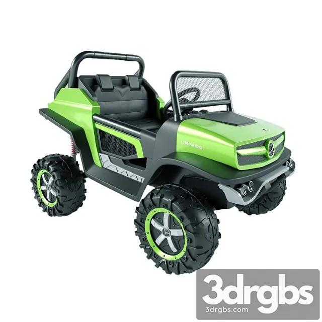 Toy Electric Toy Car Mercedes Unimog 3D Model Free