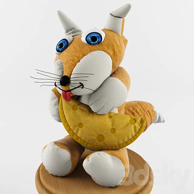 Toy Fox Alice 3D Model