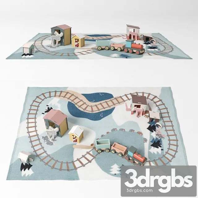 Toy Game Pad 130х170 Kid 3D Model Free