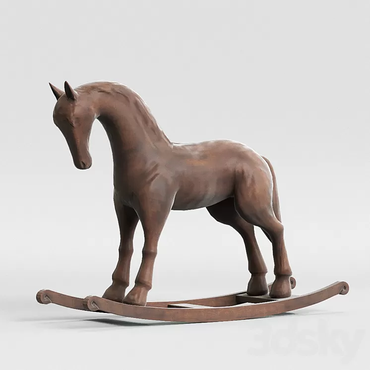 Toy horse 3D Model