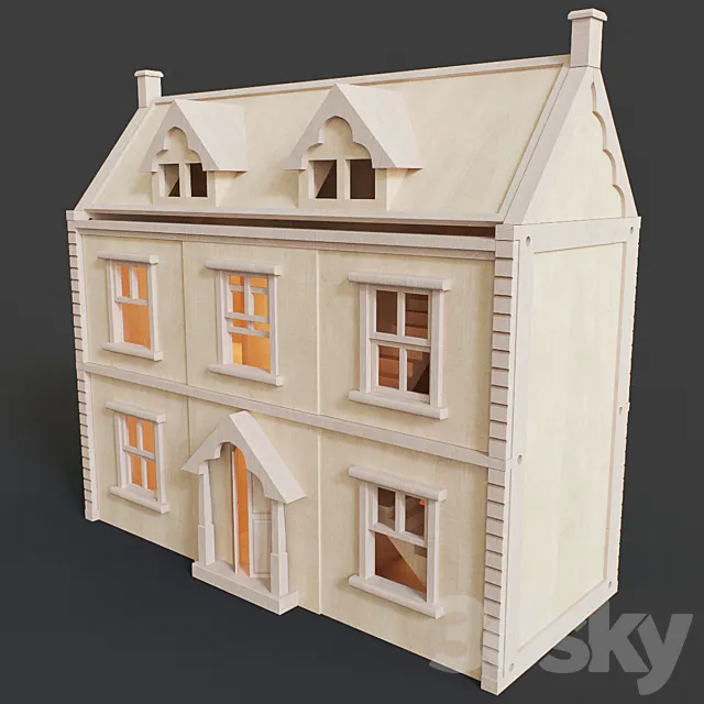 Toy house 3D Model