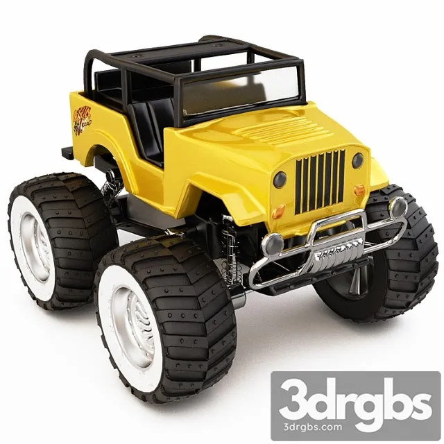 Toy Inertial Suv Offroad 4x4 3D Model Free
