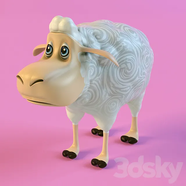 Toy lamb 3DModel