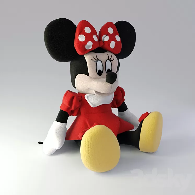 Toy Minnie (Mini) 3D Model