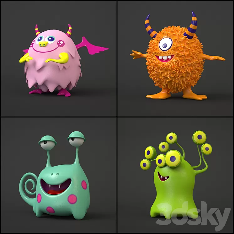 Toy monsters