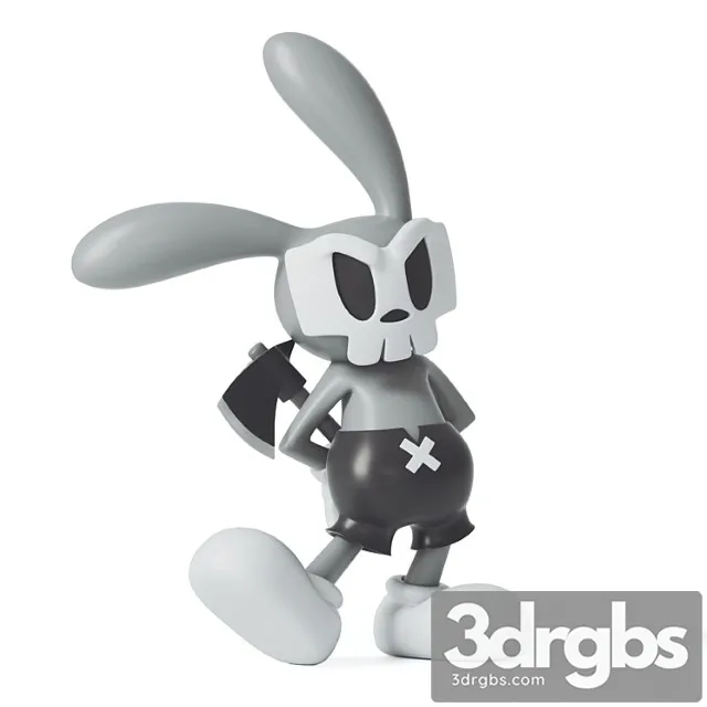Toy Rabbit 3D Model Free