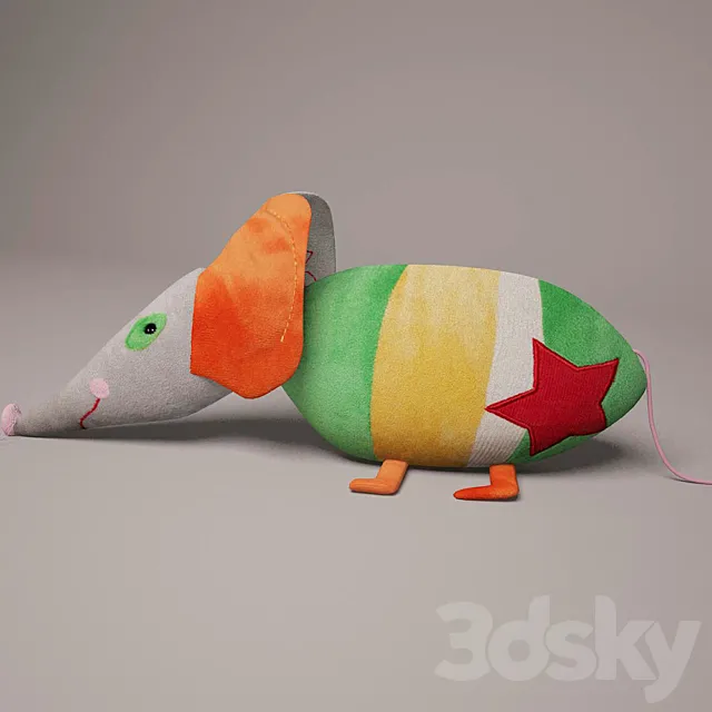 Toy rat 3D Model