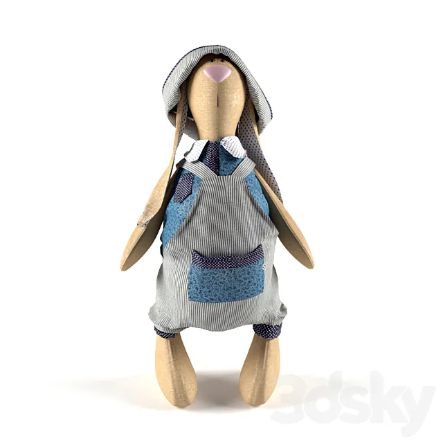 Toy tilde Bunny 2 3D Model