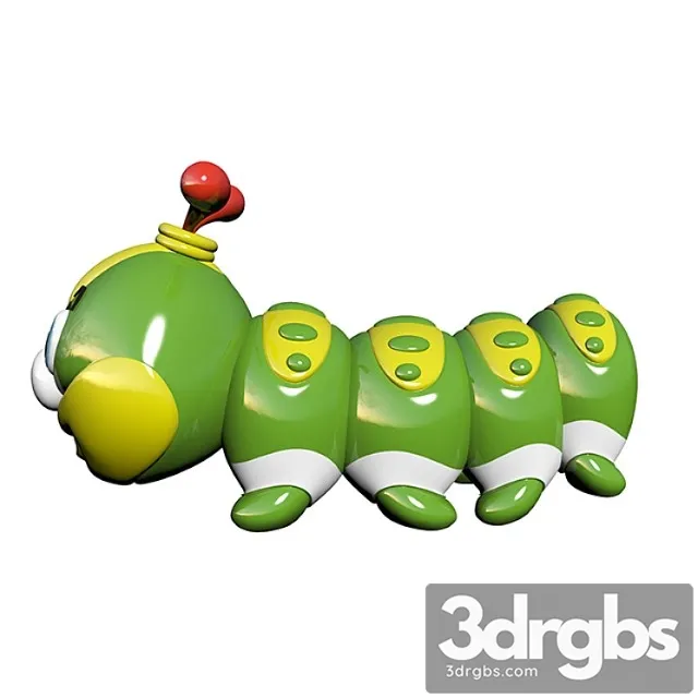 Toy Toy Caterpillar 3D Model Free