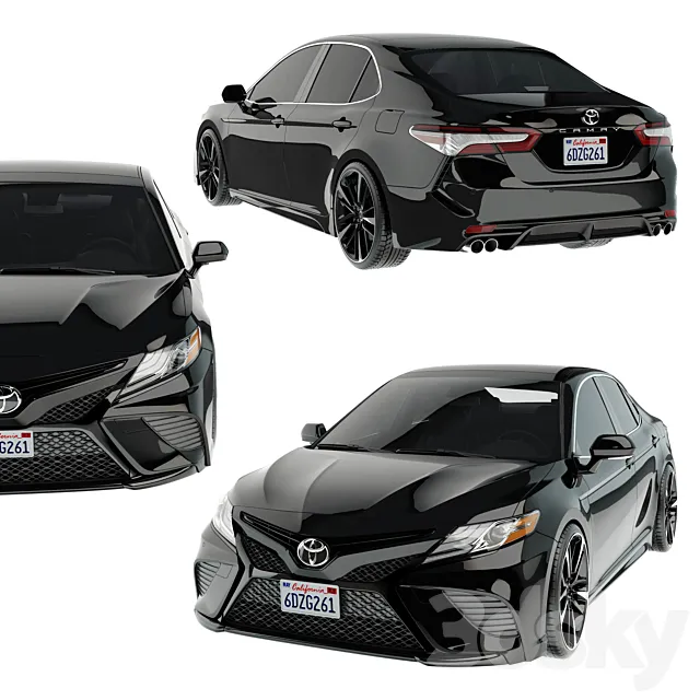 Toyota camry 3D Model